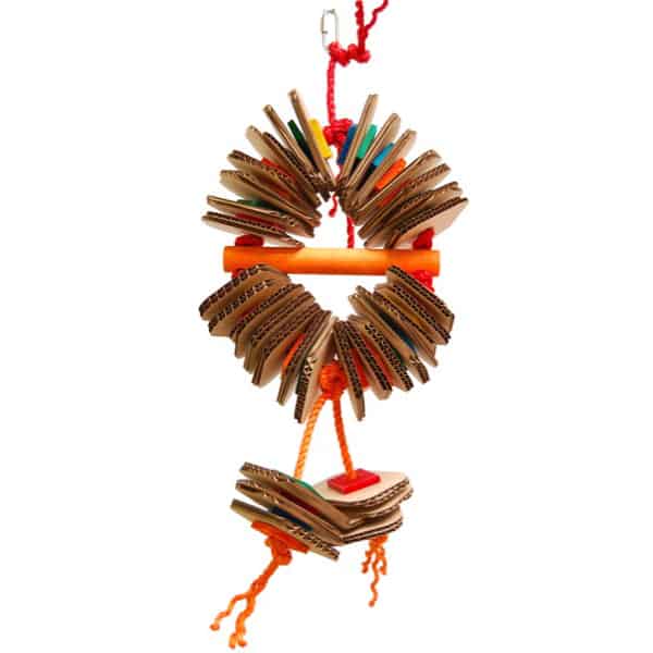 Zoo Max Bird Toy 652 L Coronet Large Shred-X
