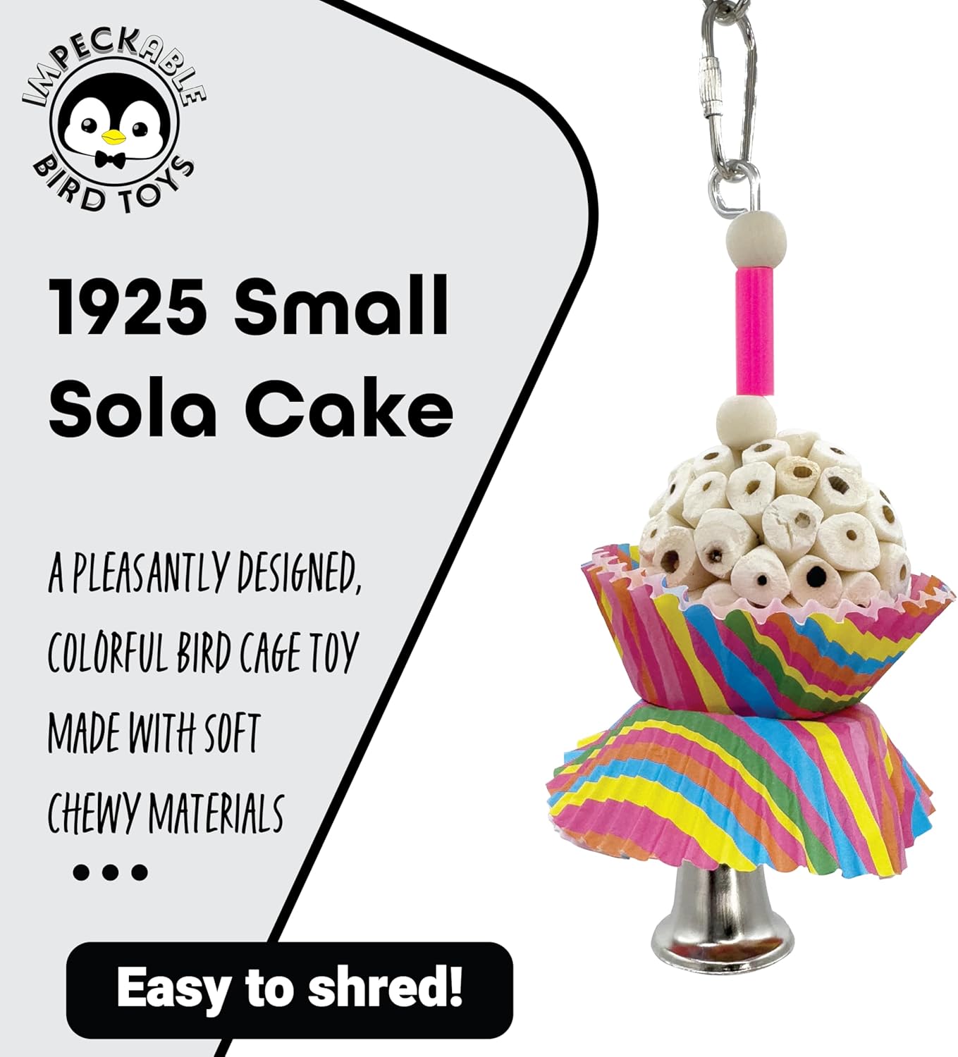 Impeckable Bird Toys 1925 Small Sola Cake