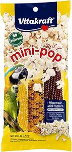 Vitakraft Mini-Pop Corn Cob Bird Treat 6 Ounce (Pack of 1)