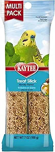 Kaytee Forti-Diet Pro Health Honey Pet Bird Treat Sticks For Parakeets, 2 Bars, 7oz