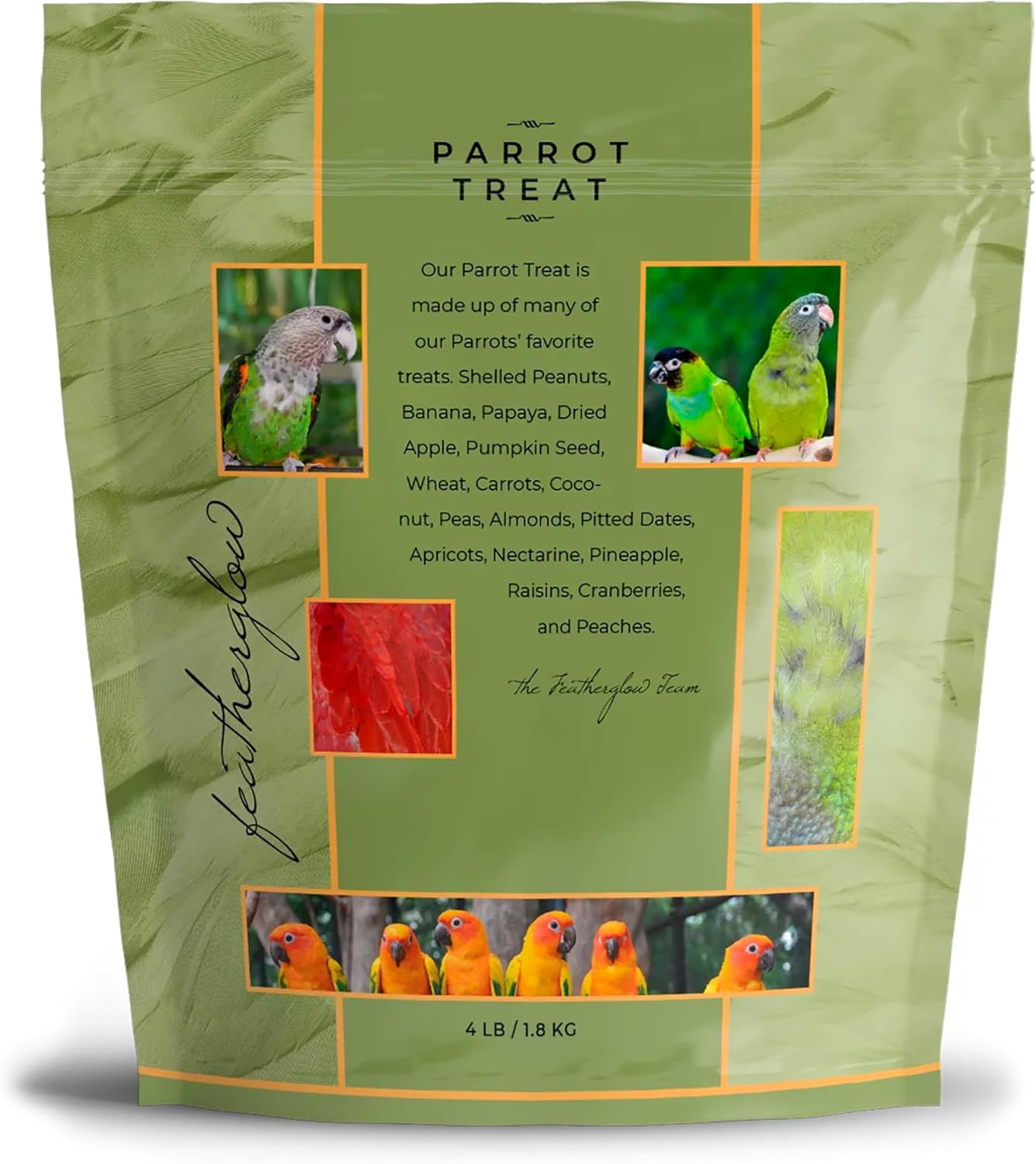 Volkman Featherglow Parrot Treat 4lbs