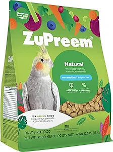 Zupreem FOOD TIEL NAT 2.5lb