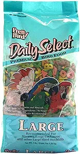 Pretty Bird International Bpb73118 Daily Select Premium Bird Food, Large 3lb