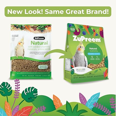 Zupreem FOOD TIEL NAT 2.5lb