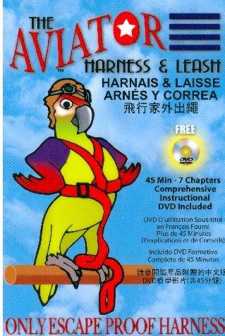 Aviator Bird Harness & Leash  Xsmall