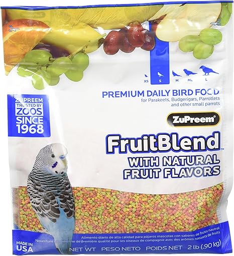 Zupreem Fruit blend Parakeet 2lb