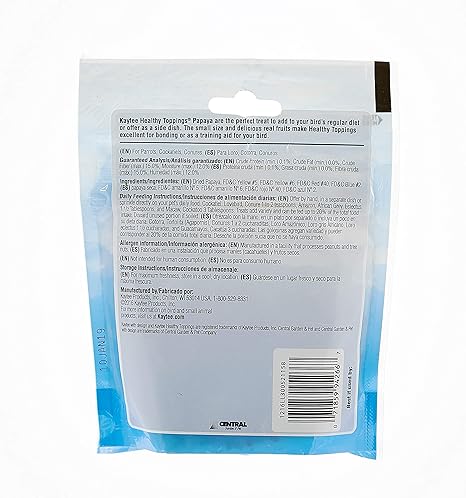 Kaytee Healthy Toppings Papaya 2.5oz