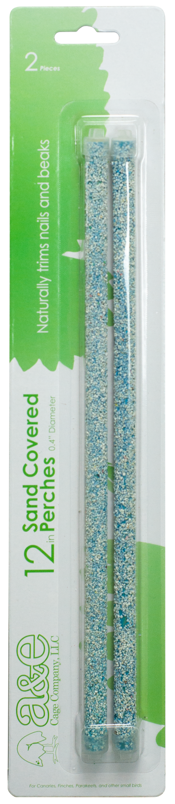 A&E 094 12" Sand Coated Wooden Perch