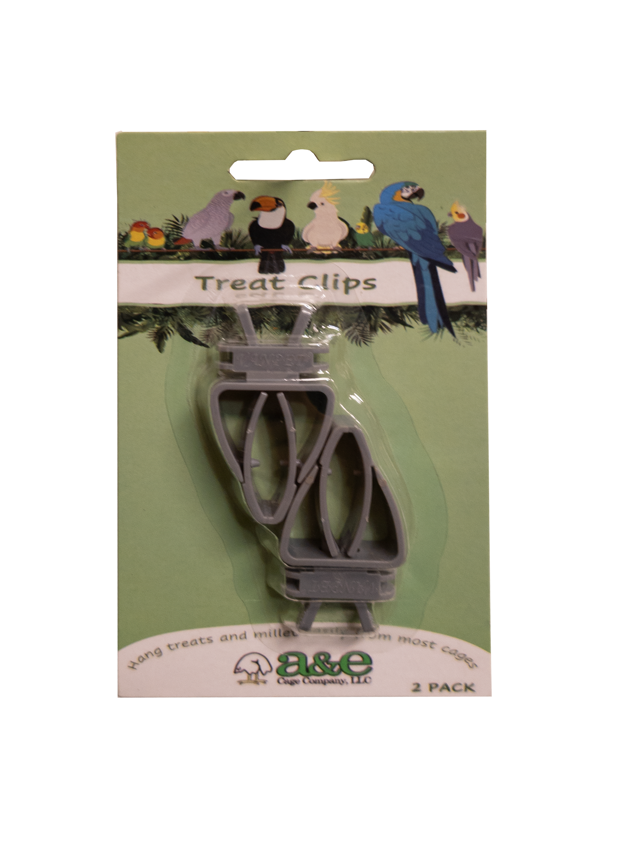 A&E 9030 Cuttlebone/Treat Clip (2pack)