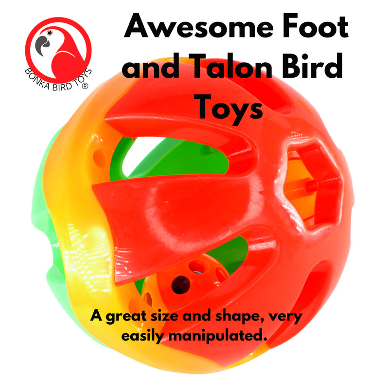 Bonka Bird Toys 2008 Huge 5" Plastic Ball