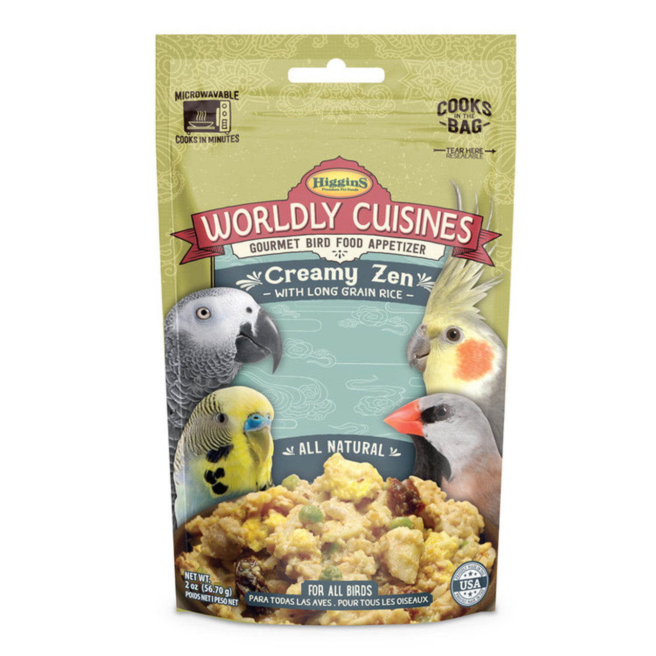 Higgins Worldly Cuisines Creamy Zen 13oz