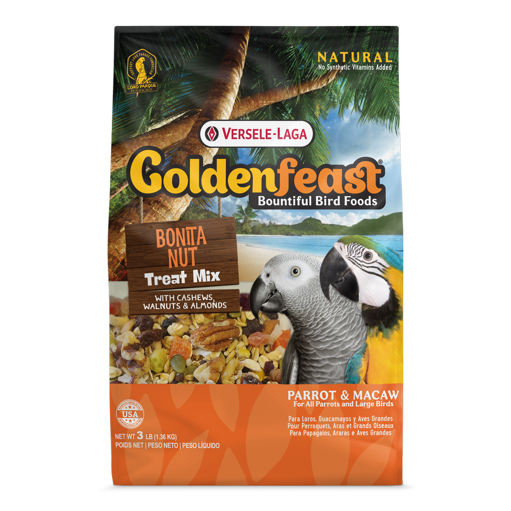 Versele-Laga Goldenfeast 82265 Bonita Nut Treat Mix 3lb