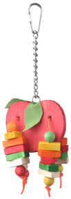 A&E Hb01421 Small Apple Bird Toy