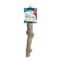 HARI 81547 Java Coffee Wood Perch for Large x x large Parrots