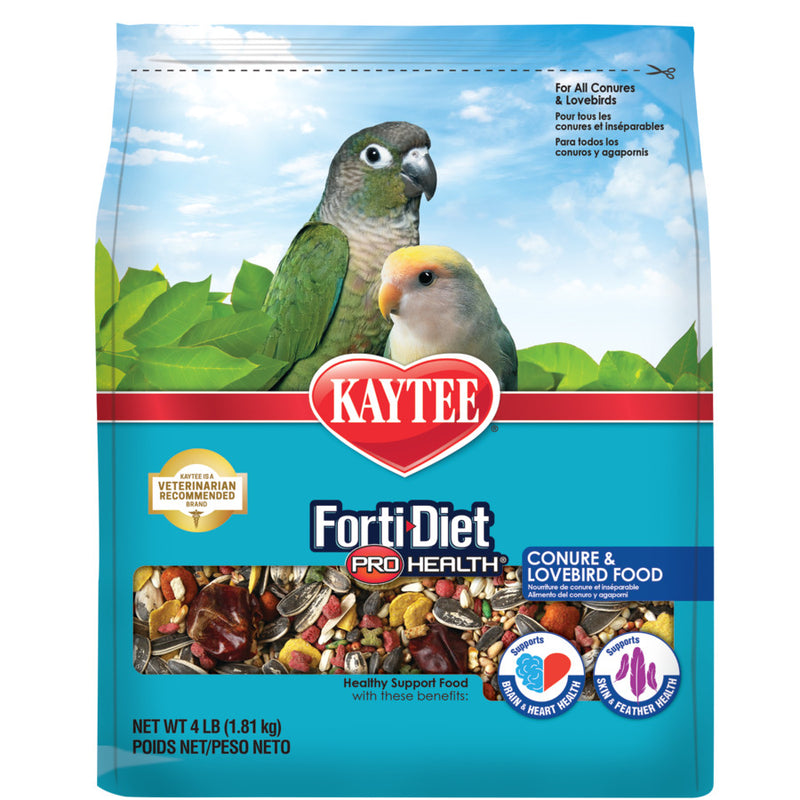 KAYTEE FOOD FORTI DIET PRO HEALTH CONURE/LOVEBIRD 4LB