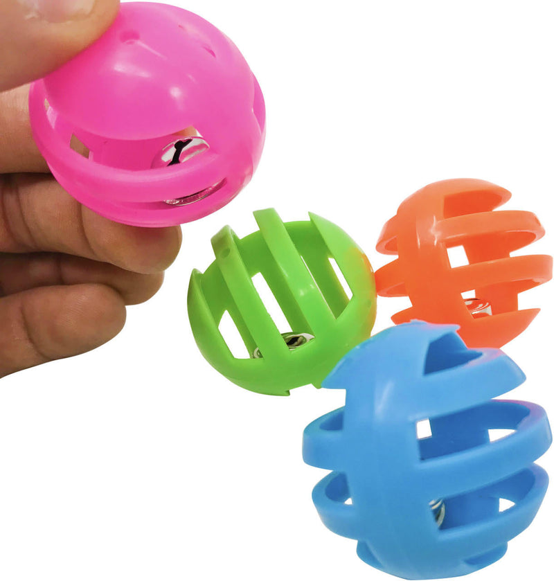 Bonka Bird Toys 1409 Pack4 Foraging Balls With Belk