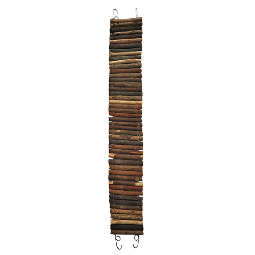 A&E HB1476 Natural Wooden Bendable Ladder Lg