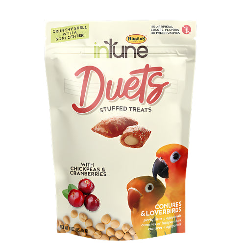 Higgins InTune 303618 Duets Stuffed Treats CHICKPEAS & CRANBERRIES