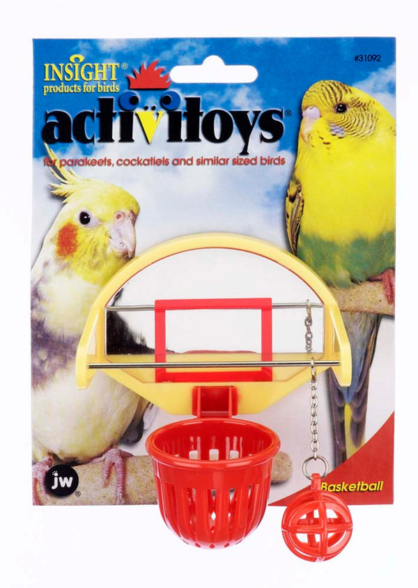 JW 31092 Activity Toy Birdie Basketball Bird Toy SM