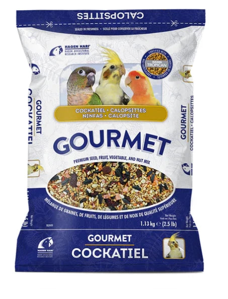 Hagen B2801 Gourmet Seed Mix For Cockatiels and Small Hookbills 2.5lb