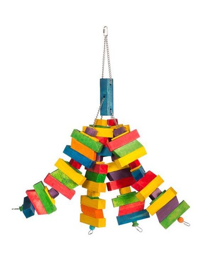 Prevue Pet Products 60946 Bodacious Bites Tentacles Bird Toy, Multicolor Large