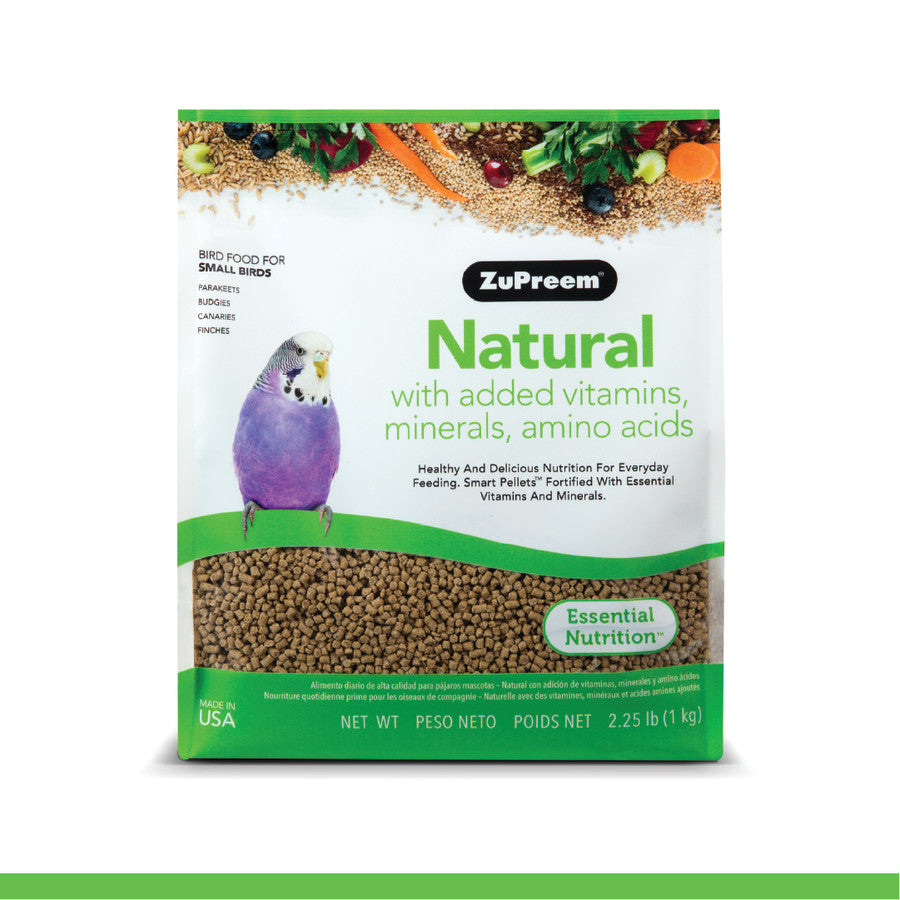 Zupreem 91200 Natural Parakeet  2.25lb