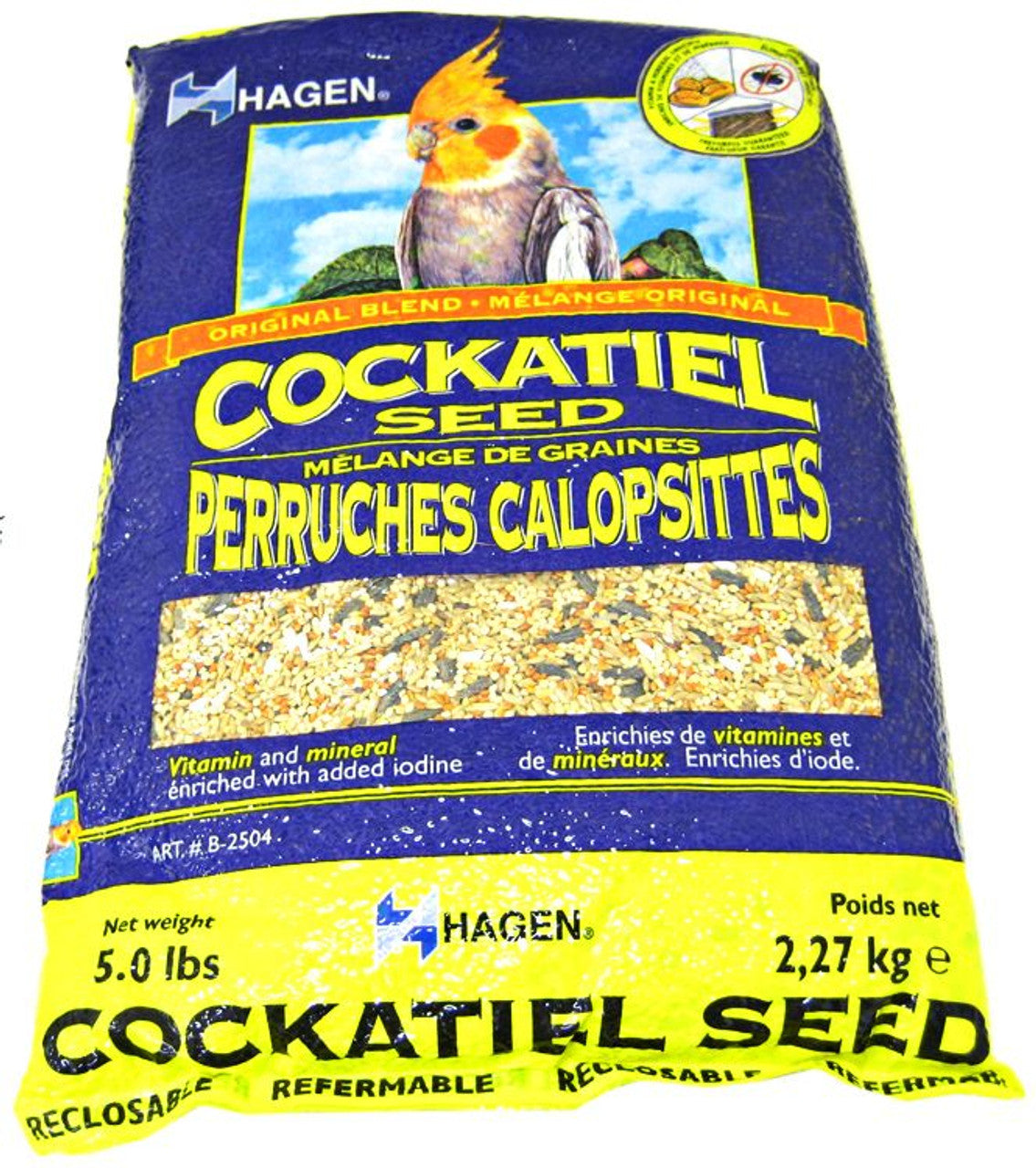 Hagen B2504  Cockatiel Seed Calopsittes 5lbs