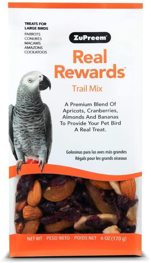 Zupreem Real Rewards Trail Mix Treats for Large Birds