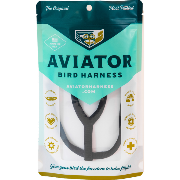 Aviator Bird Harness and Leash, Medium