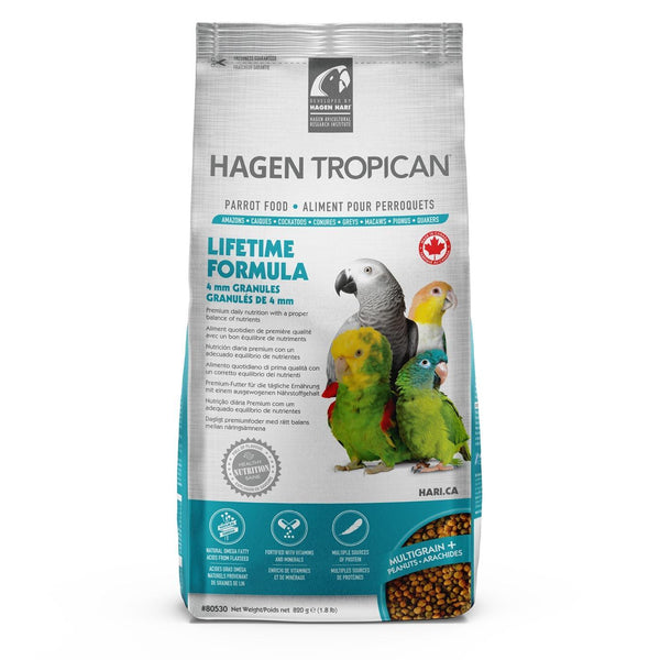 Hagen Tropican Lifetime Formula Granules Parrot Food
