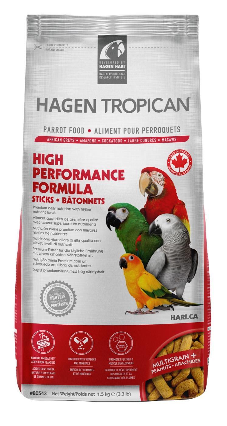Hagen Tropican High Performance Formula Sticks Parrot Food