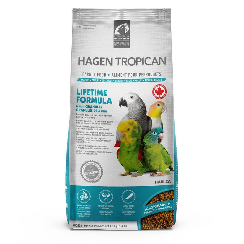 Hagen Tropican Lifetime Formula Granules Parrot Food