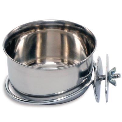 Prevue Stainless Steel Coop Cup with Bolt 10 oz