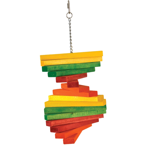 A&E Hb01394 colored wooden block spiral