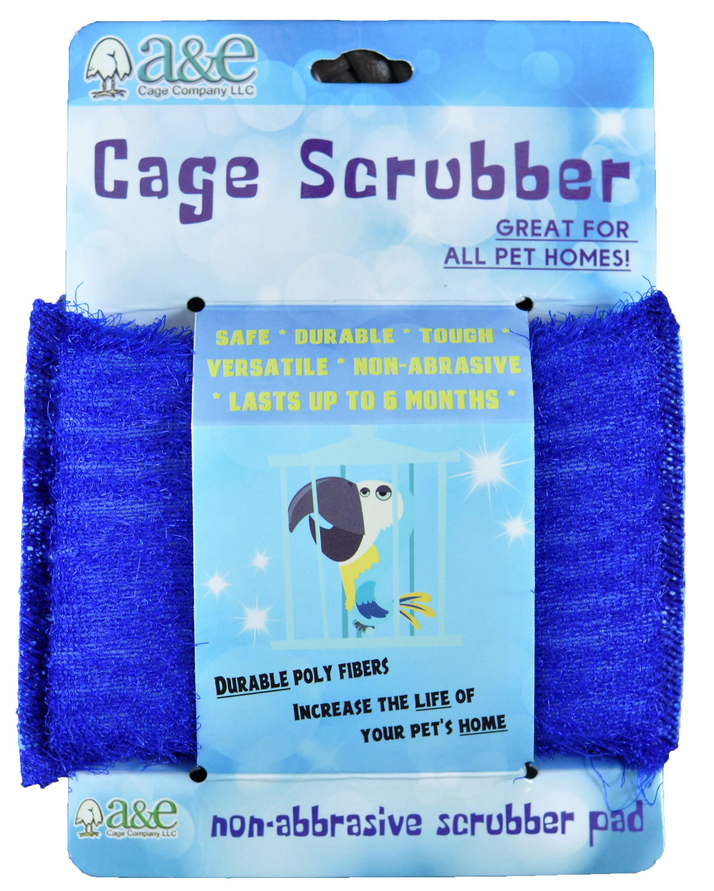A&E AE1555 Cage Cleaning Scrub Pad